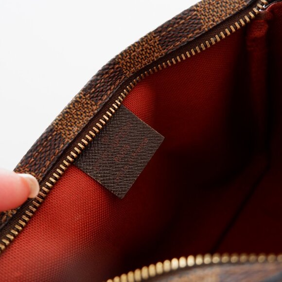 Authentic Preowned Louis Vuitton Damier Ebene Tousse Accessory Pouch - Picture 10 of 13